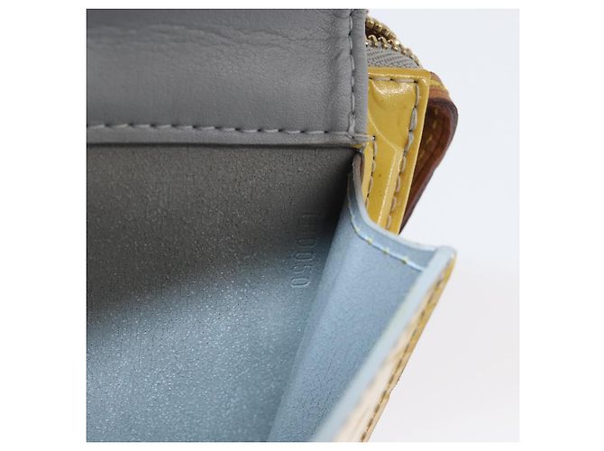 LOUIS VUITTON Bolsa de Accesorios Motto Monogram Vernis Gris M91030 LV Auth BA11103 - vista 22