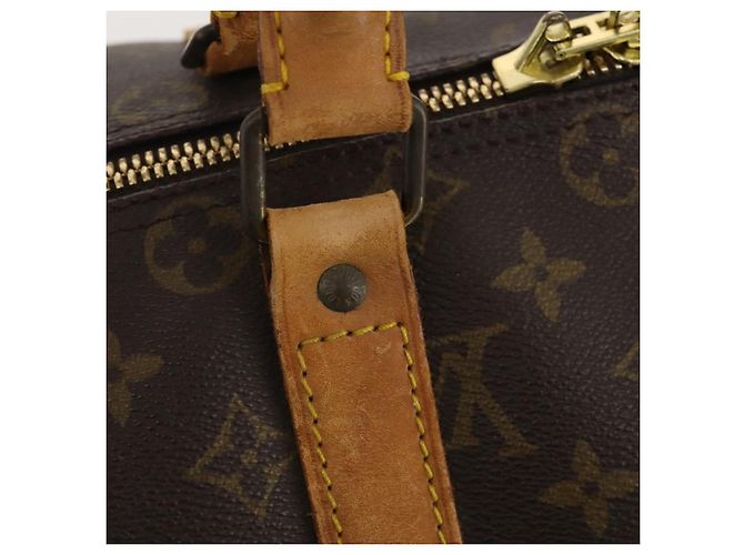 LOUIS VUITTON Borsa Boston Monogram Keepall 45 M41428 LV Auth BA10838 Monogramma - vista 14