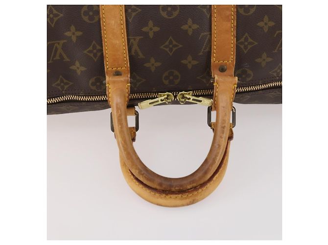 LOUIS VUITTON Borsa Boston Monogram Keepall 45 M41428 LV Auth BA10838 Monogramma - vista 7