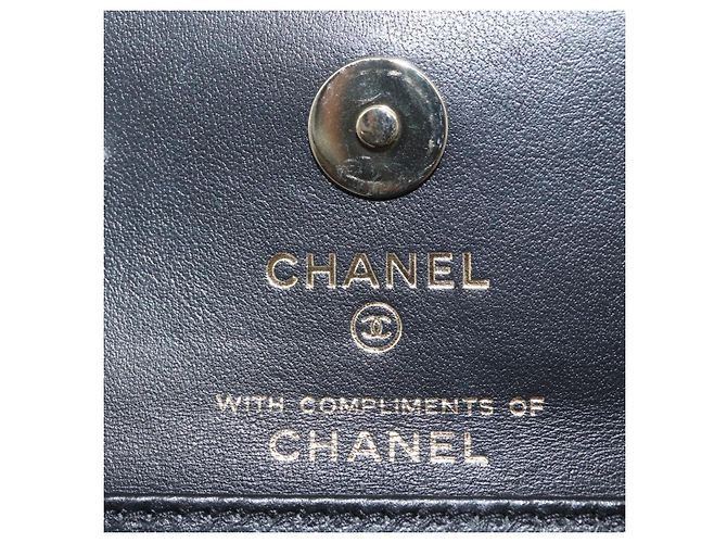 CHANEL Mini Matelassé 12 Pochette a Catena Spalla Satin Beige Oro CC Auth 171471SAM D'oro - vista 17