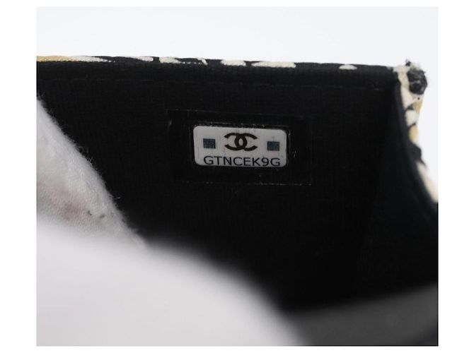CHANEL Mini Matelassé 12 Pochette a Catena Spalla Satin Beige Oro CC Auth 171471SAM D'oro - vista 21