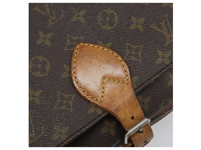 LOUIS VUITTON Borsa a Spalla Monogram Cartouchiere MM M51253 LV Auth 172797 Monogramma - vista 15