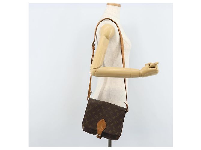 LOUIS VUITTON Borsa a Spalla Monogram Cartouchiere MM M51253 LV Auth 172797 Monogramma - vista 26