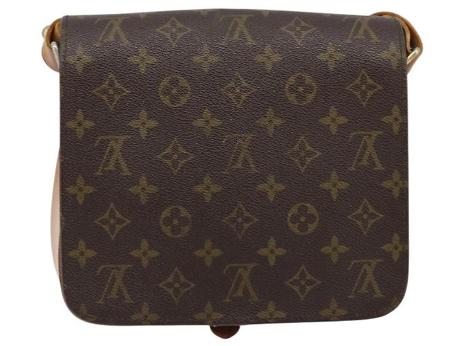 LOUIS VUITTON Borsa a Spalla Monogram Cartouchiere MM M51253 LV Auth 172797 Monogramma - vista 3