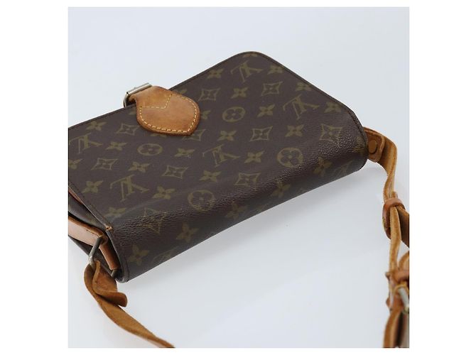 LOUIS VUITTON Borsa a Spalla Monogram Cartouchiere MM M51253 LV Auth 172797 Monogramma - vista 6