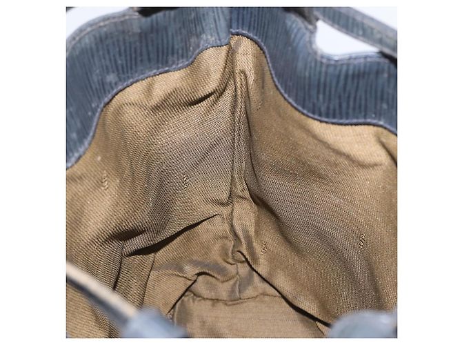 FENDI Rucksack aus Leder in Anthrazit Auth 173517 Anthrazitgrau - Ansicht 18