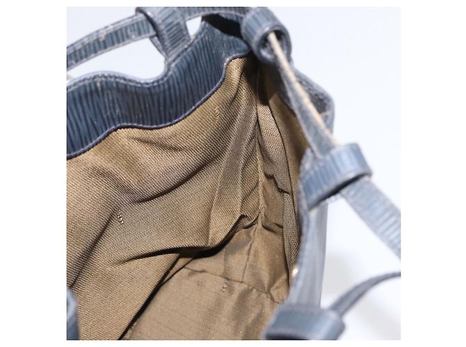 FENDI Rucksack aus Leder in Anthrazit Auth 173517 Anthrazitgrau - Ansicht 19