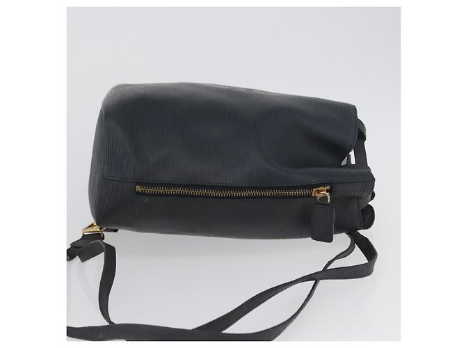 FENDI Rucksack aus Leder in Anthrazit Auth 173517 Anthrazitgrau - Ansicht 4