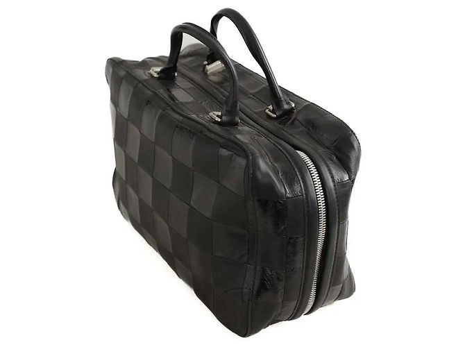 Louis Vuitton Schwarze Bowling-Tasche - Ansicht 3