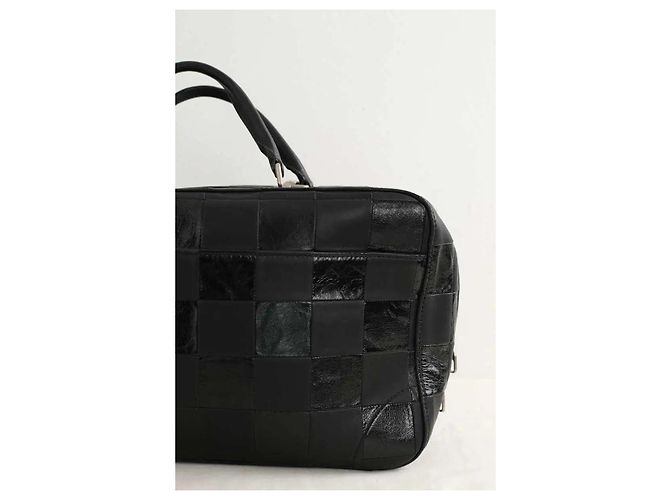 Louis Vuitton Schwarze Bowling-Tasche - Ansicht 5