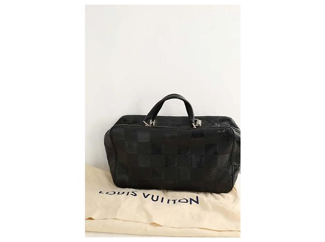 Louis Vuitton Schwarze Bowling-Tasche - Ansicht 8