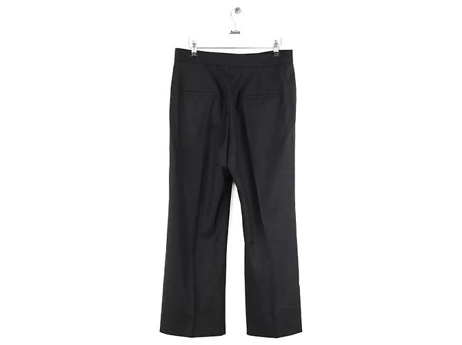 Céline Calça reta de lã preta Preto - vista 2