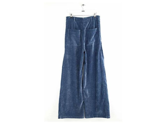 Proenza Schouler Blaue weite Hose - Ansicht 2