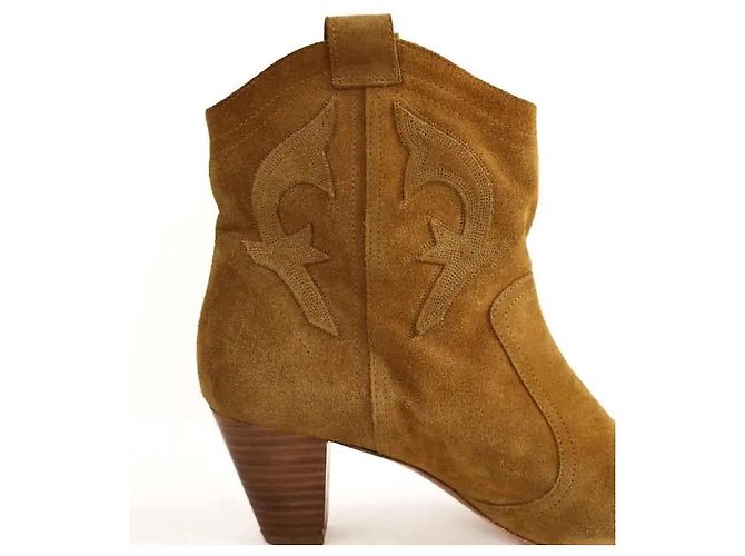 Ba&Sh Camel Western Boots - view 4