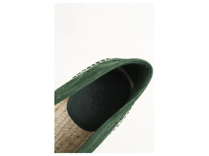 Hermès Espadrillas verdi Verde - vista 5