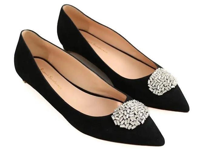 Rupert Sanderson Black ballerinas - view 3