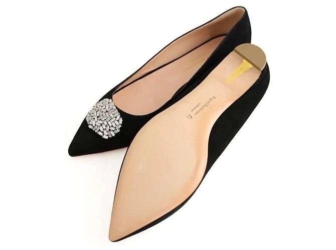 Rupert Sanderson Black ballerinas - view 7