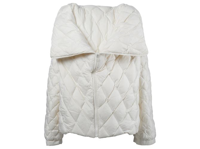 Daunenjacke Balenciaga Weiß - Ansicht 4