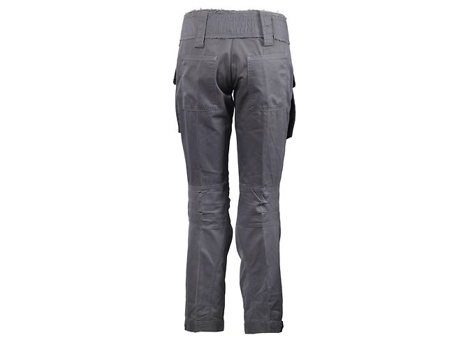 Autre Marque Pantaloni Cigarette Marithé François Girbaud con Tasche Grigio - vista 3
