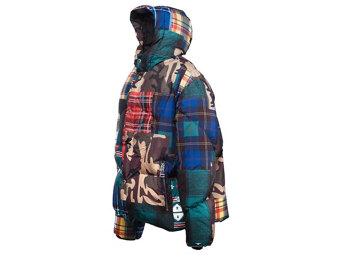 Autre Marque Khrisjoy Down Puffer Jacket In Camo Check Print Multiple colors - view 2