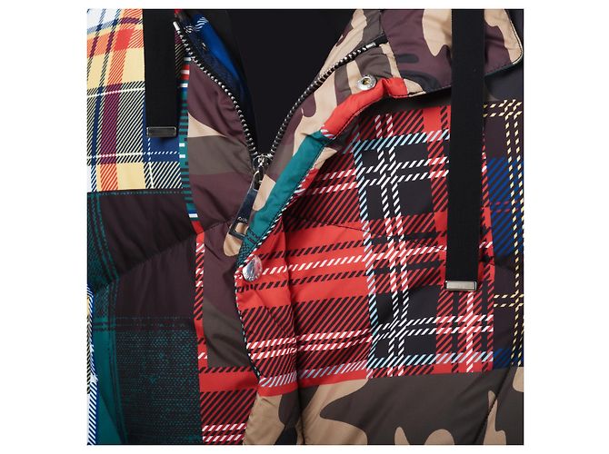 Autre Marque Khrisjoy Down Puffer Jacket In Camo Check Print Multiple colors - view 6