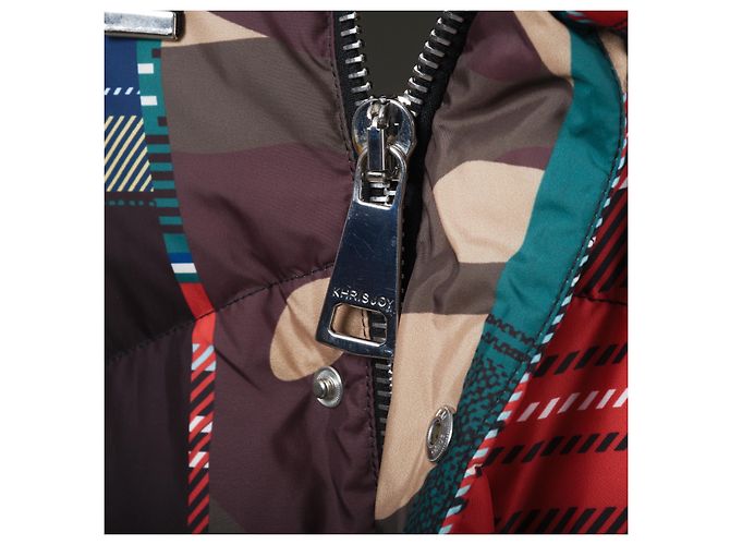 Autre Marque Khrisjoy Down Puffer Jacket In Camo Check Print Multiple colors - view 7