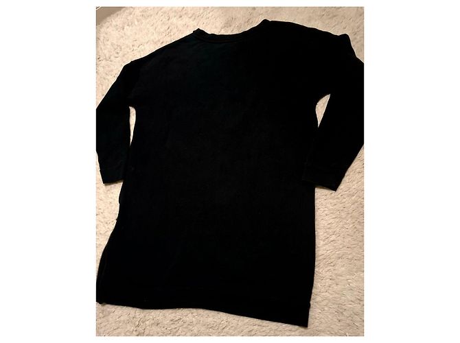 Felpa Calvin Klein Jeans nera con zip laterale Nero - vista 11