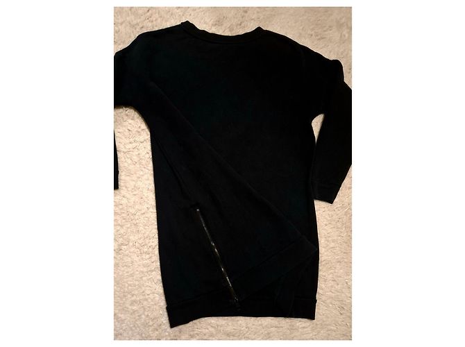 Felpa Calvin Klein Jeans nera con zip laterale Nero - vista 13