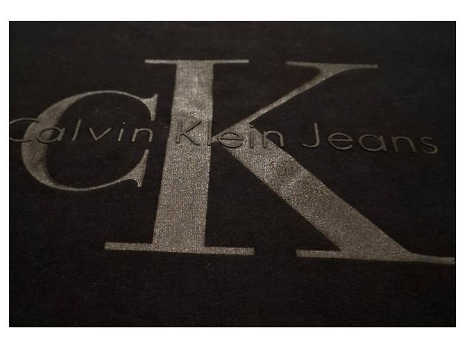 Felpa Calvin Klein Jeans nera con zip laterale Nero - vista 3