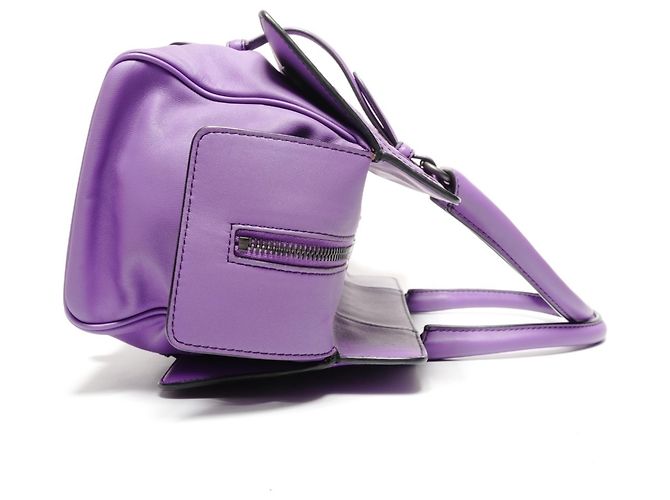 Borsa Bottega Veneta Intrecciato Monaco Porpora - vista 5