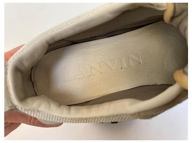 Lanvin Sneaker Beige Wildleder - Ansicht 10