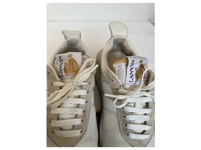 Lanvin Sneaker Beige Wildleder - Ansicht 4