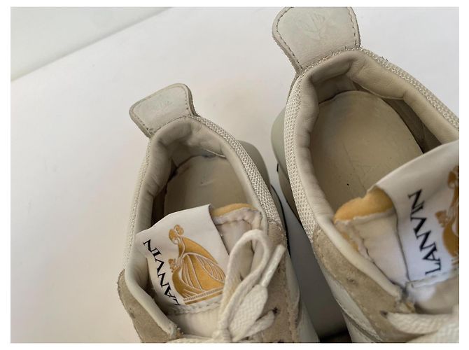 Lanvin Sneaker Beige Wildleder - Ansicht 5