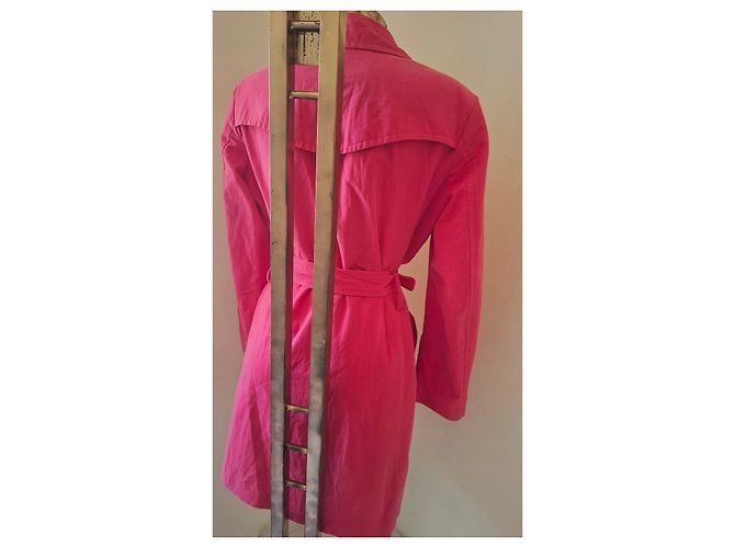 Autre Marque Trench rosa impactante Benetton - vista 11