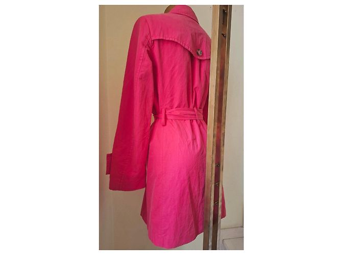 Autre Marque Trench rosa impactante Benetton - vista 12