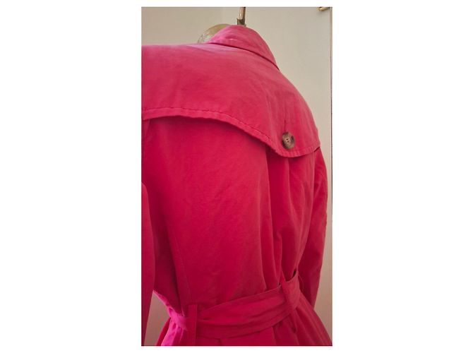 Autre Marque Trench rosa impactante Benetton - vista 14