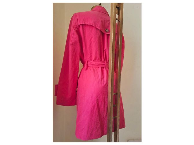 Autre Marque Trench rosa impactante Benetton - vista 9
