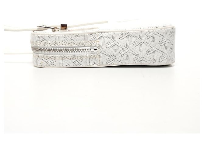 Borsa Goyard Yona MM in bianco - vista 3