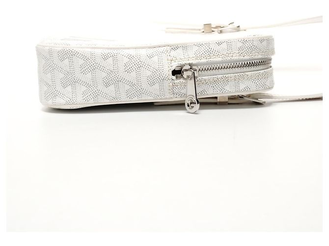 Borsa Goyard Yona MM in bianco - vista 4