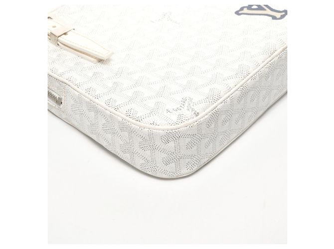 Borsa Goyard Yona MM in bianco - vista 5