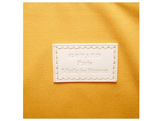 Borsa Goyard Yona MM in bianco - vista 9