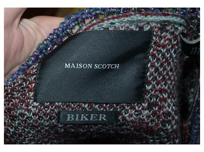 Maison Scotch Wollmischpullover mit Muster Mehrfarben - Ansicht 5