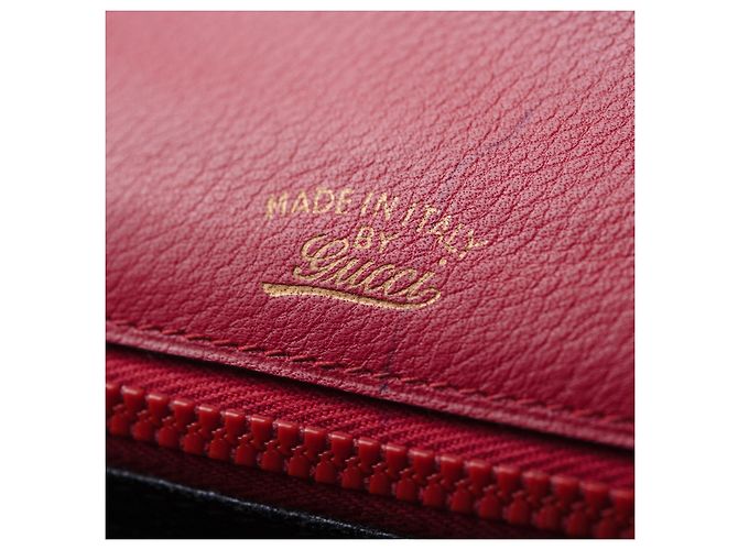 Borsa Gucci Bamboo 1947 Rosso - vista 10