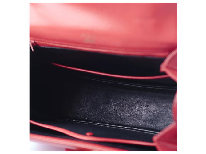 Borsa Gucci Bamboo 1947 Rosso - vista 7