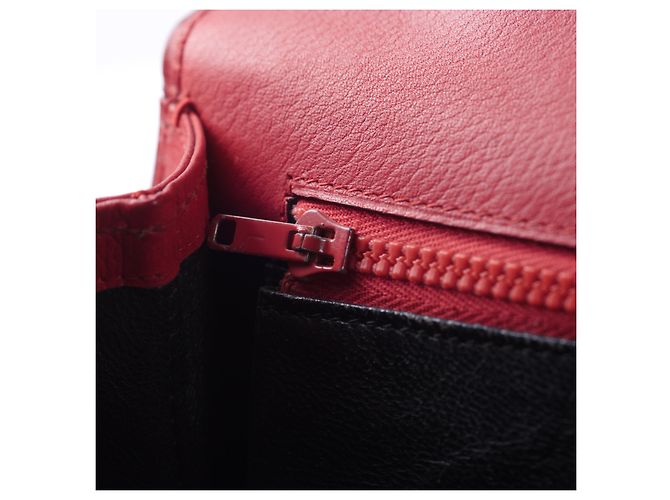 Borsa Gucci Bamboo 1947 Rosso - vista 8