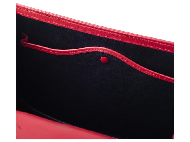 Borsa Gucci Bamboo 1947 Rosso - vista 9