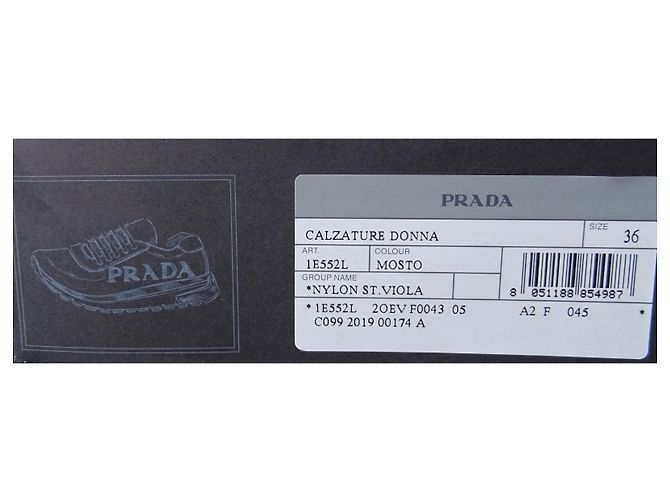 Prada Originali e Nuovi! Sneakers n. 36 Multicolore - vista 11