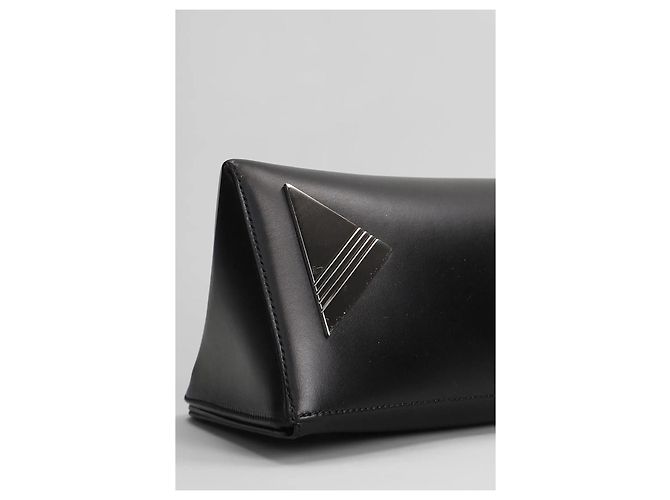 Die Attico Medium Pochette 8:30 PM aus Leder Schwarz - Ansicht 5