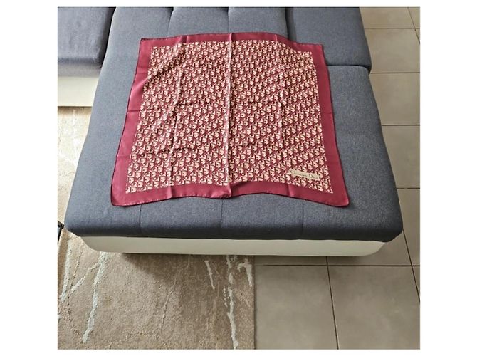 Sciarpa in seta Christian Dior viola Porpora - vista 3