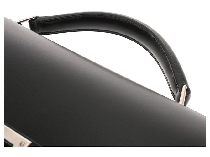 Hermès Borsa da lavoro Hermes Kelly Depeche 38 Nera Nero - vista 5